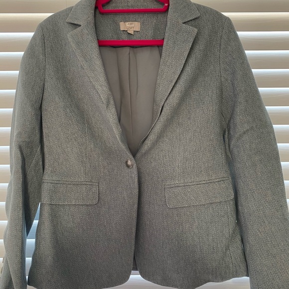 Loft blue tweed blazer sz M
